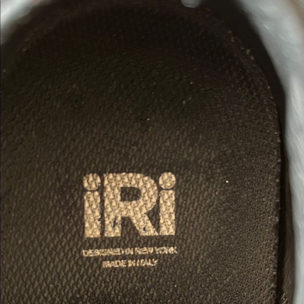 Iri Chic Black and Red Women's Slip-On Sneakers - Picture 9 of 9